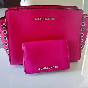 Michael Kors Saffiano Selma